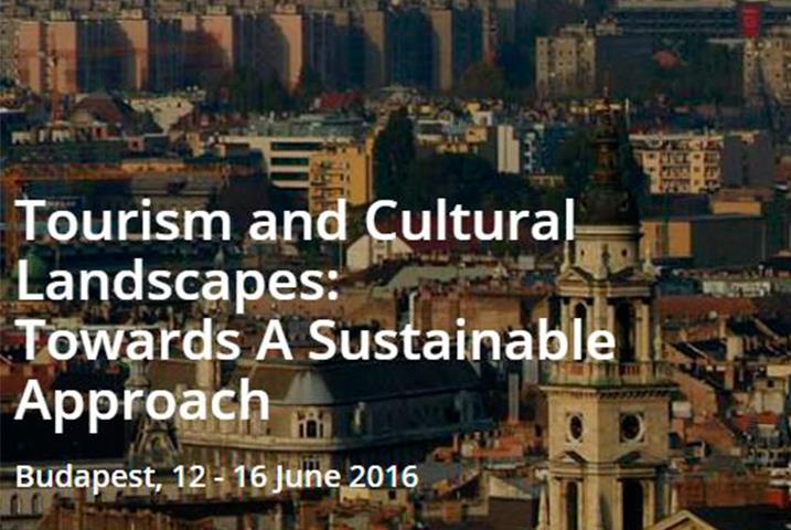 Ramon Serrat presenta el seu nou article al Congrés de Budapest “Tourism and Cultural Landscapes”